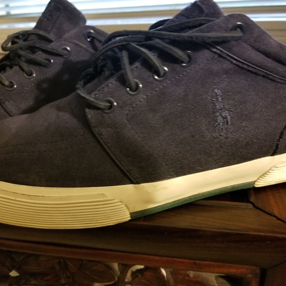 Men polo suede sneakers
